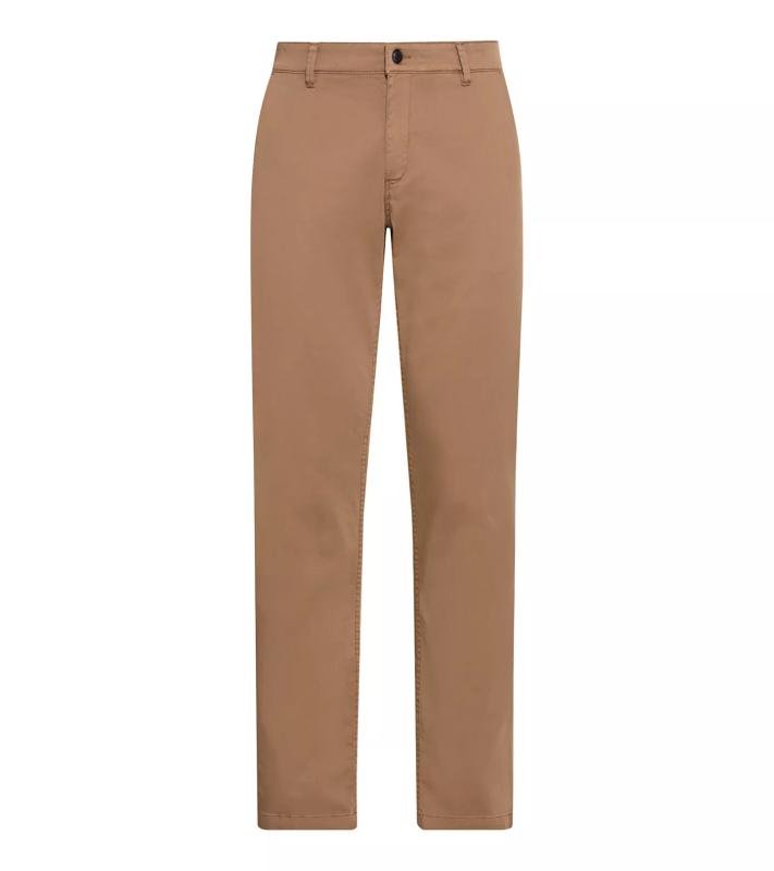 Porsche Design Basic Chino Regular Fit chino kalhoty klasický střih barva pouštní písek