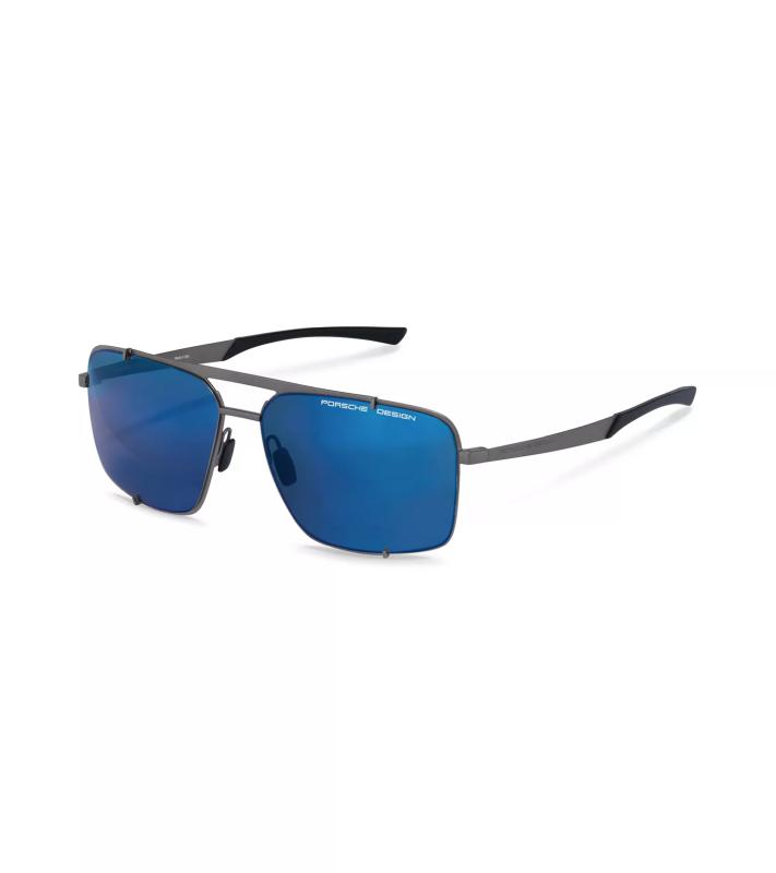 Porsche Design Sunglasses P´8919 (D) sluneční brýle tmavě šedá kovová, černá (D)