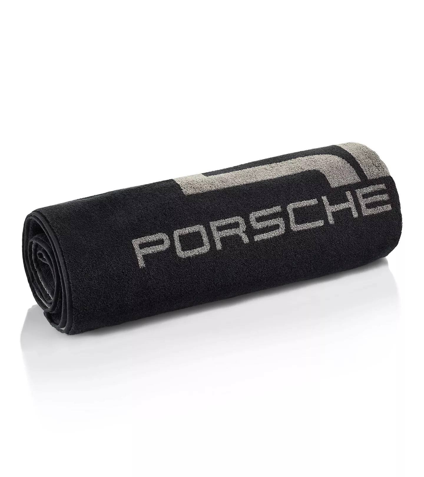 Porsche Design 50Y Beach Towel Ručník na pláž černý/platinová šedá
