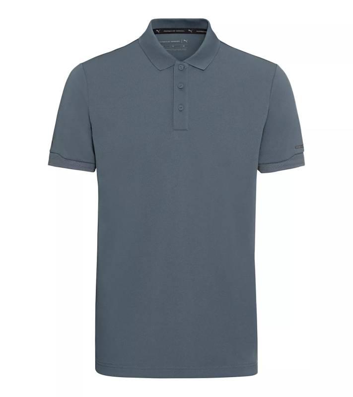 PORSCHE DESIGN Men's Polo Tričko s límečkem šedá břidlicová