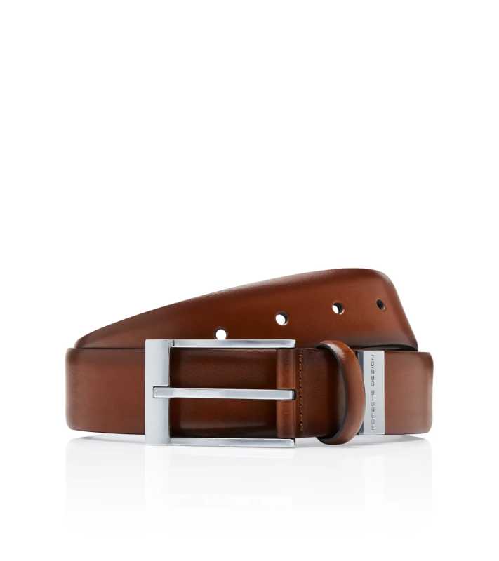 Porsche Design Pin Buckle Business Belt 35 opasek hnědý 110cm
