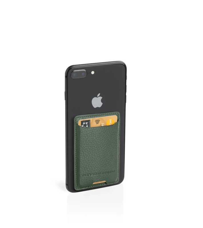 Porsche Design Business Smartphone Cardholder pouzdro na platební karty zelené