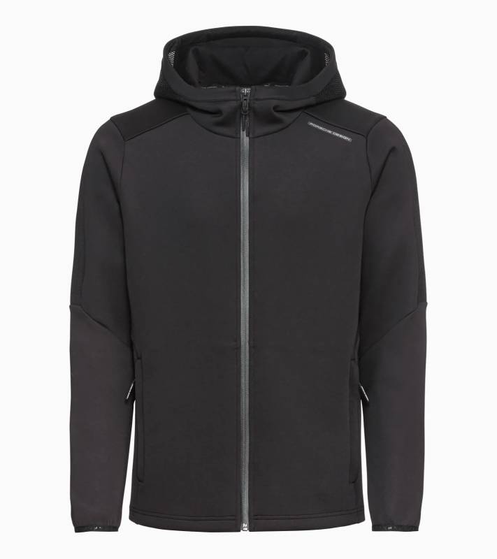 PORSCHE DESIGN Hoodie Sportovní volnočasová mikina s kapucí černá