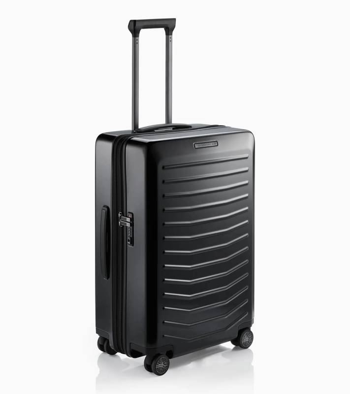 PORSCHE DESIGN Roadster Hardcase 4W Trolley M Cestovní zavazadlo kufr skořepinový velikost M černý TSA