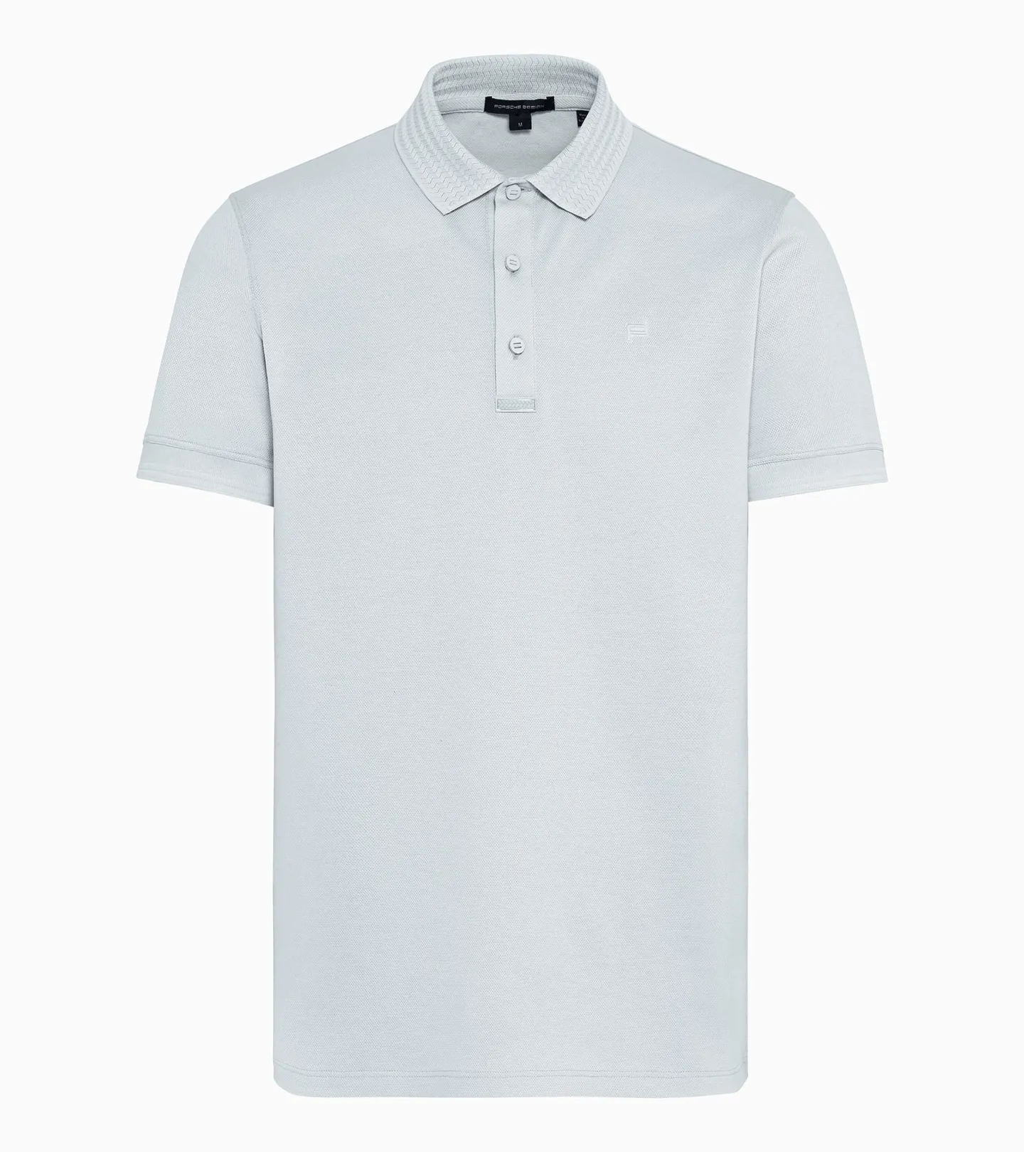 PORSCHE DESIGN TecFlex Polo Shirt Tričko módní s límečkem a knoflíky popelavě šedá