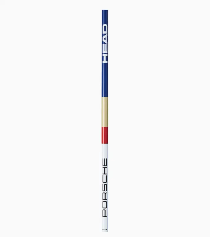 PORSCHE HEAD Dakar Carbon Ski Poles Hůlky lyžařské sjezdové bílomodrá Porsche 956