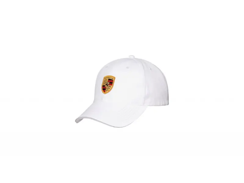 Porsche crest cap Essential Kšiltovka čepice se znakem bílá