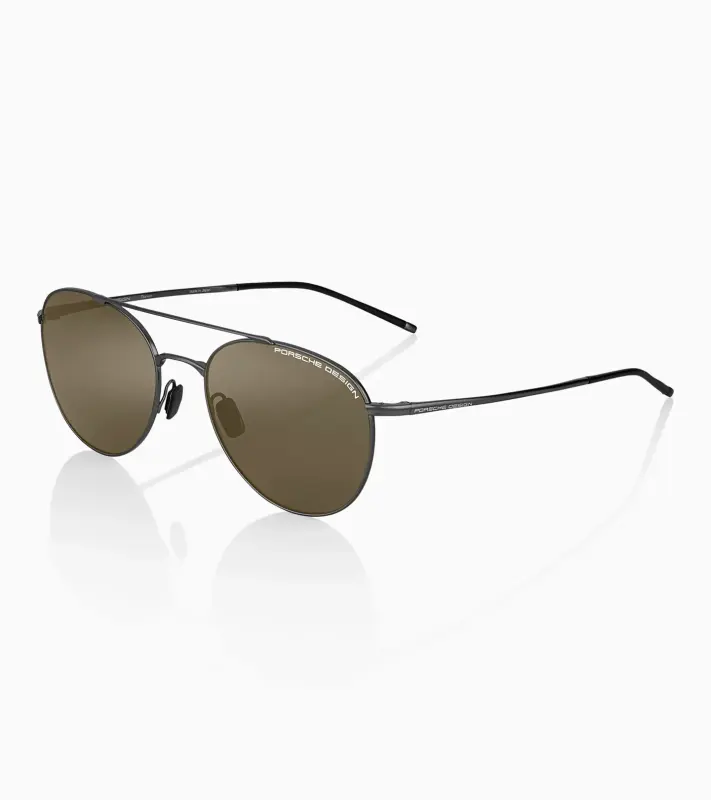 PORSCHE DESIGN Sunglasses P´8947 Sluneční brýle v barvě šedočerné s hnědými skly polarizované