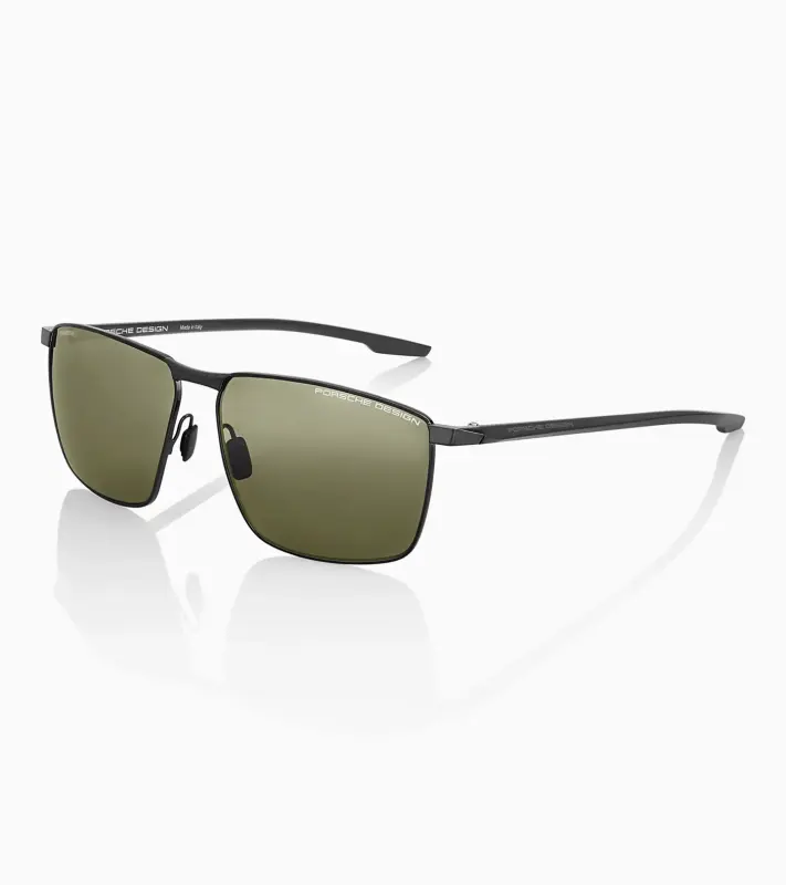 PORSCHE DESIGN Sunglasses P´8948 Sluneční brýle šedočerné se zeleným gradientem skel polarizované