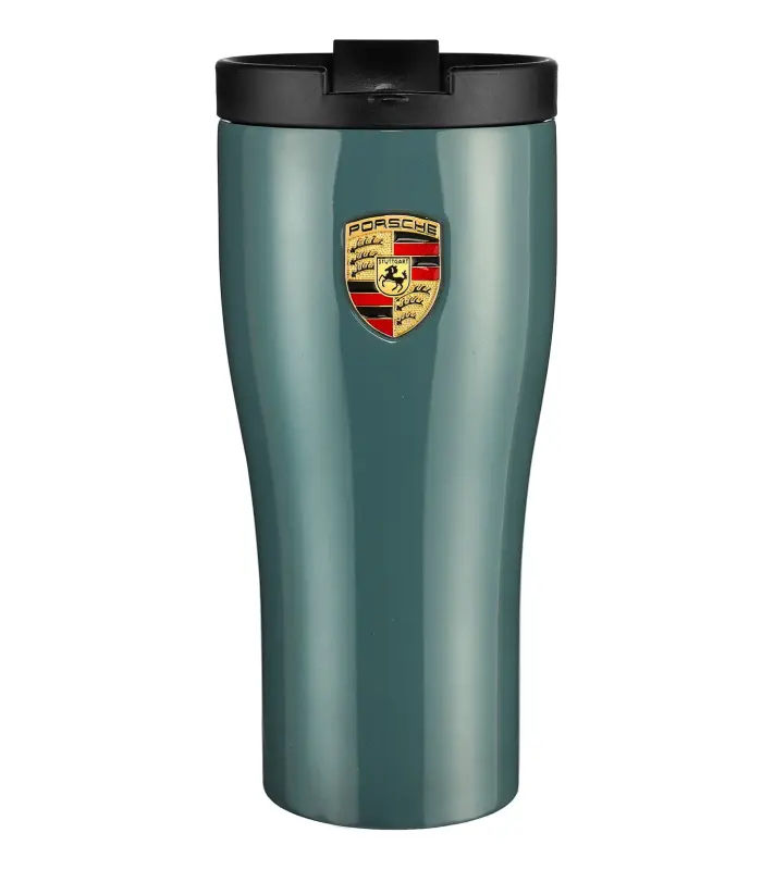 PORSCHE Thermo cup stainless steel Termoska modrozelená metalíza 460 ml