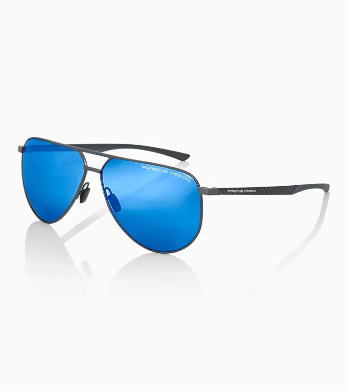 PORSCHE DESIGN Sunglasses P´8962 Sluneční brýle šedomodré s modrým gradientem zrcadlové