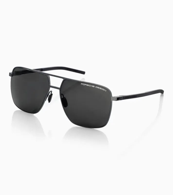 PORSCHE DESIGN Sunglasses P´8963 Sluneční brýle černošedé a šedými skly polarizované