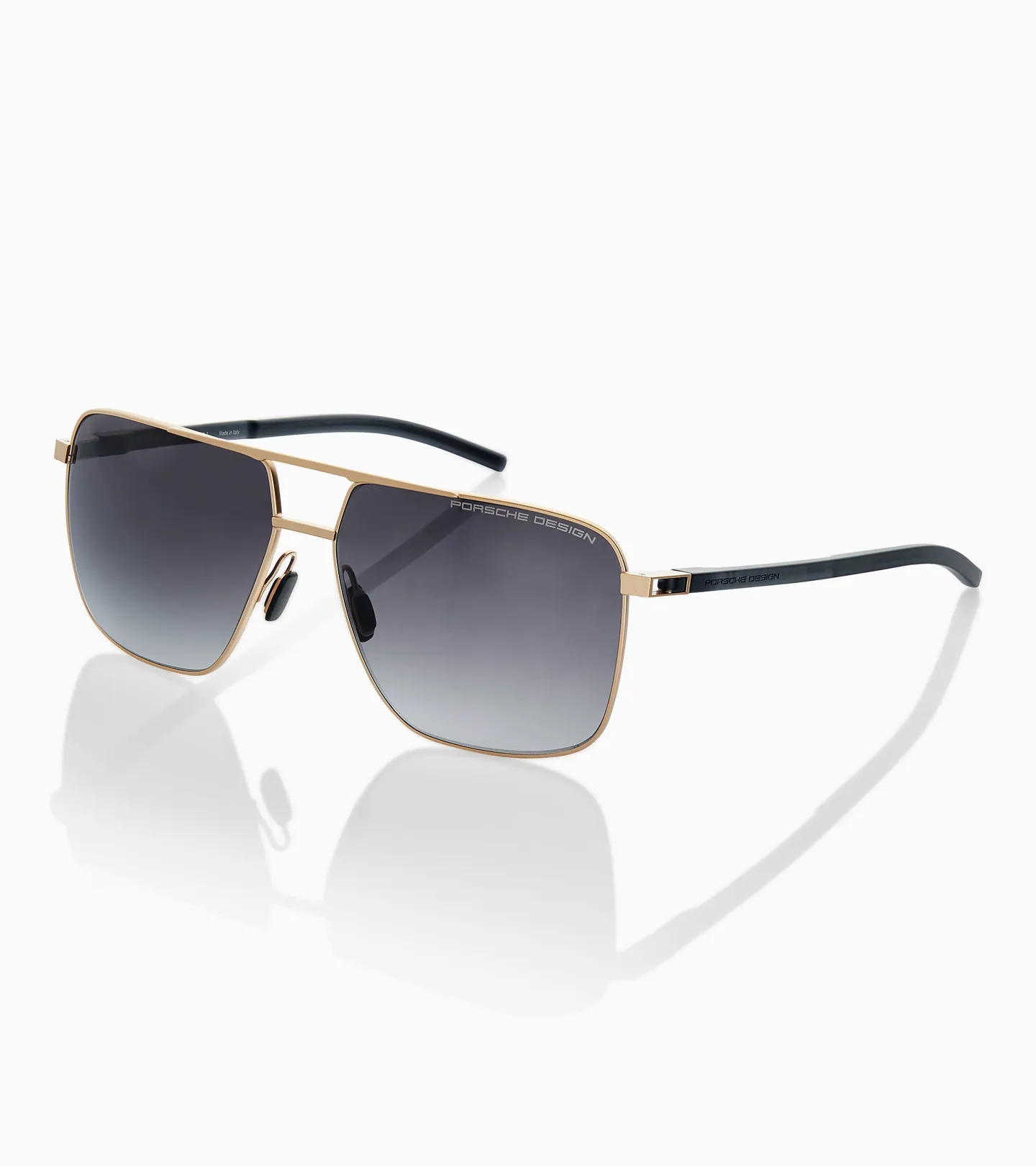 PORSCHE DESIGN Sunglasses P´8963 Sluneční brýle zlatočerné s šedým gradientem polarizované