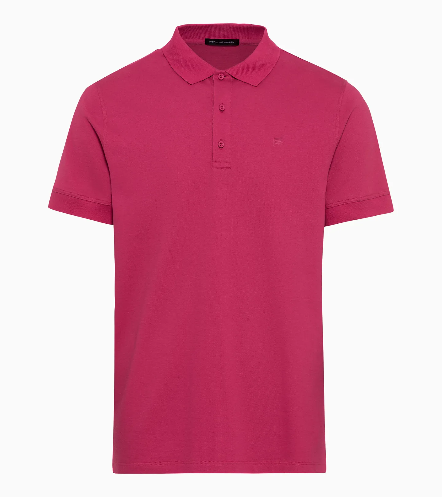 PORSCHE DESIGN PD icon polo shirt Tričko s límečkem bavlněné purpurová