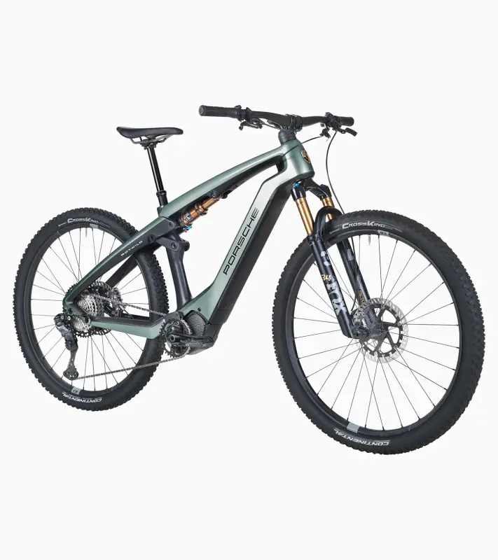 PORSCHE eBike Cross Performance EXC Jízdní horské elektrokolo karbonový rám tyrkysová metalíza