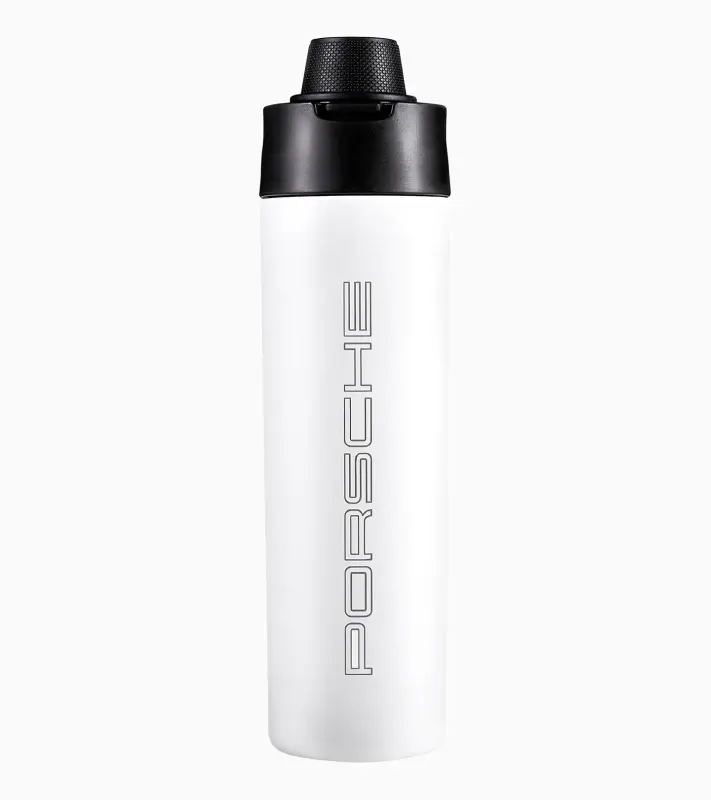 PORSCHE Thermal drinking bottle Termoska dvoustěnná 550ml bílá