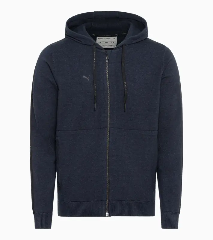 PORSCHE DESIGN Leisure jacket Bunda pro volný čas na zip a s kapucí námořní modrá