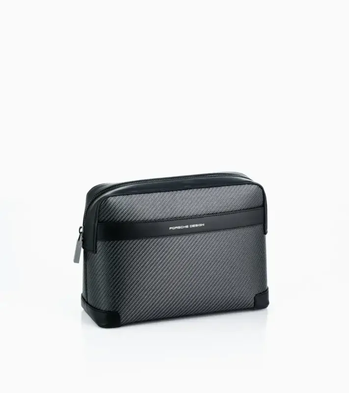 PORSCHE DESIGN Carbon Washbag Taška toaletní kosmetická z uhlíkových vláken černá