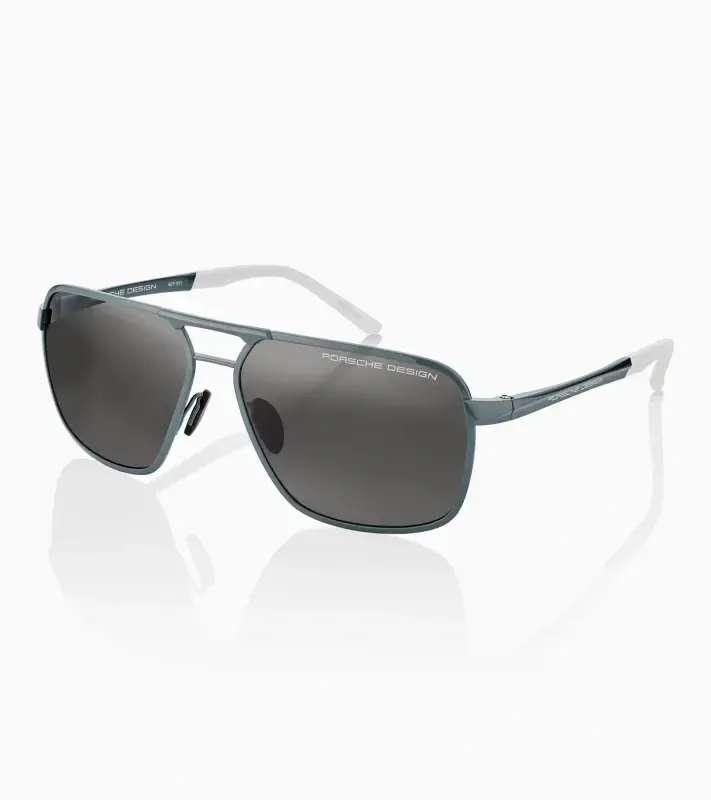 PORSCHE DESIGN Sunglasses P´8966 Sluneční brýle modrobílé a šedými skly polarizované