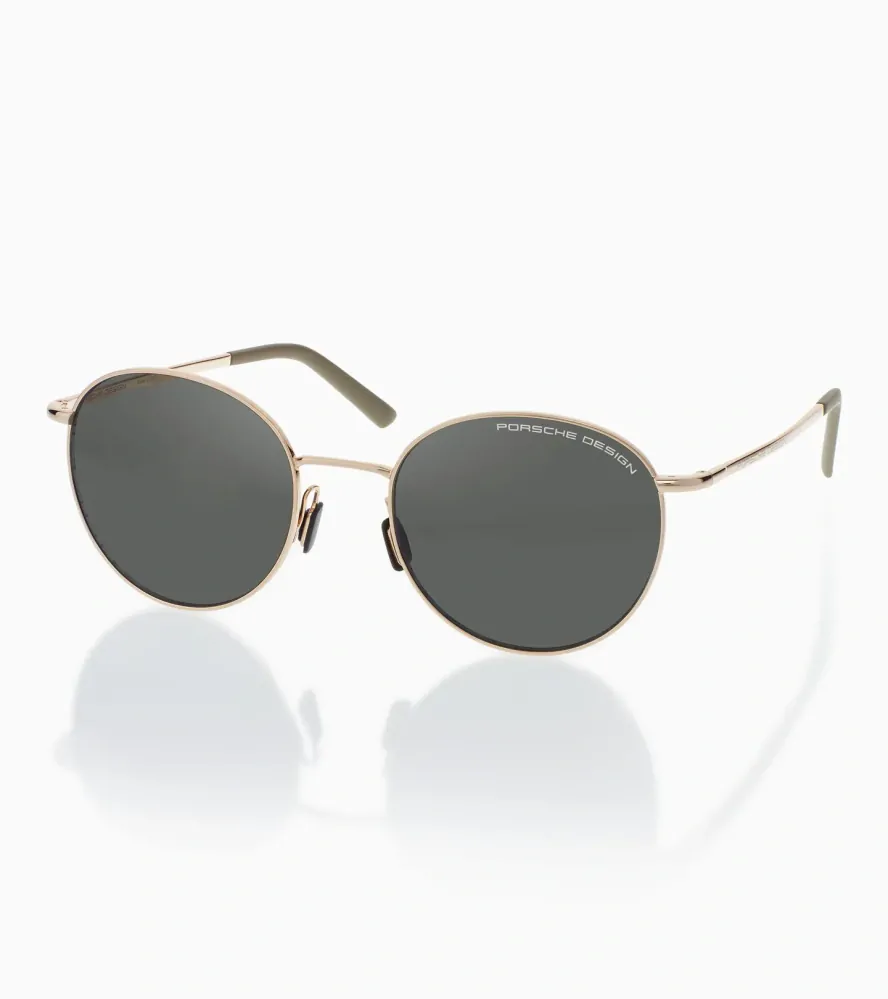 PORSCHE DESIGN Sunglasses P´8969 sluneční brýle zlaté s šedými skly pol.