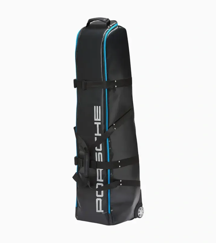 PORSCHE Golf Travelbag Sport Golfový bag taška cestovní černá modré detaily