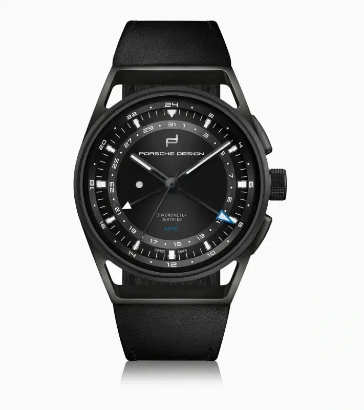Porsche Design 1919 GLOBETIMER UTC Titanium Black hodinky