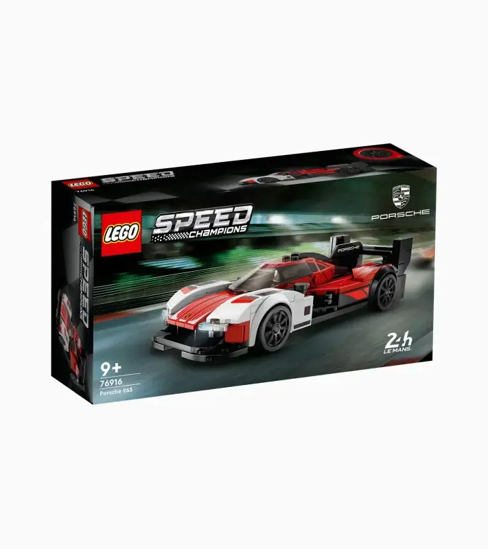 PORSCHE LEGO® Speed Champions Porsche 963 Stavebnice Porsche 963 červenobílá
