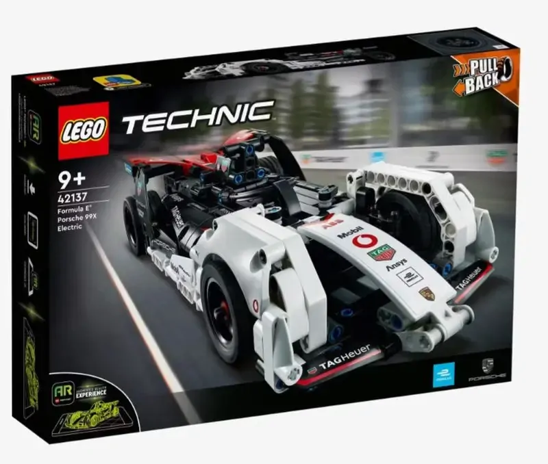 PORSCHE LEGO® Technic Formula E® Porsche 99X Electric Stavebnice Porsche 99X bílá