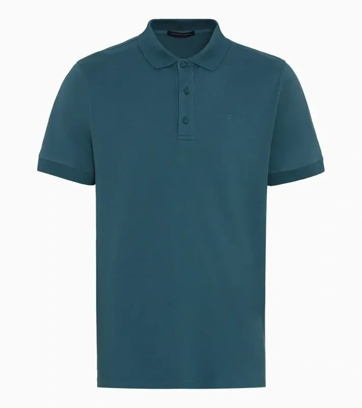 PORSCHE DESIGN P-Icon Polo Polokošile tričko s límečkem petrolejově zelená