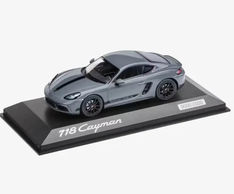 PORSCHE 718 Cayman Style Edition (982) Ltd Model 1:43 šedá
