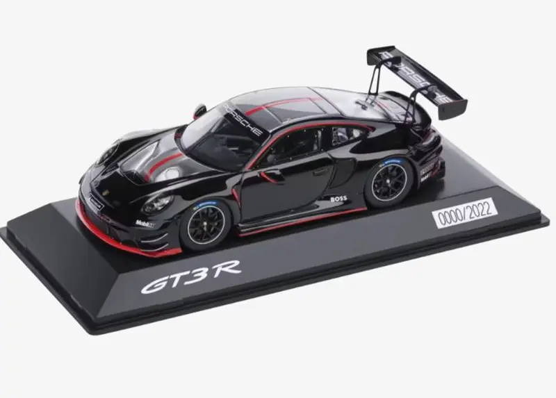 PORSCHE 911 GT3 R (992) Ltd Model 1:43 černá
