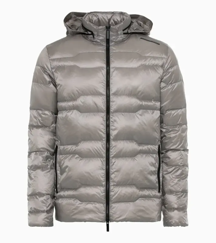 PORSCHE DESIGN Light Packable Jacket Bunda odlehčená sbalitelná prošívaná světle šedá