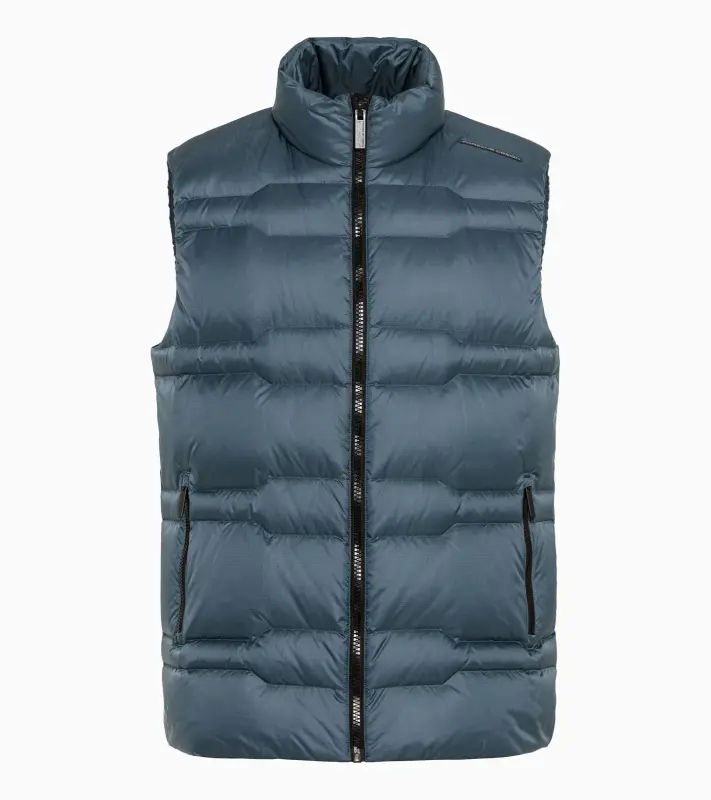 PORSCHE DESIGN Padded Vest Vesta odlehčená prošívaná modrošedá