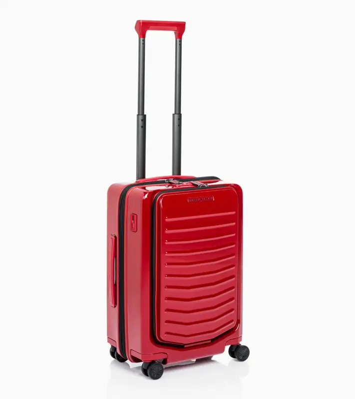 PORSCHE DESIGN Roadster Hardcase 4W Business Trolley S Manažerské zavazadlo kufr skořepinový velikost S karmínová červená TSA USB