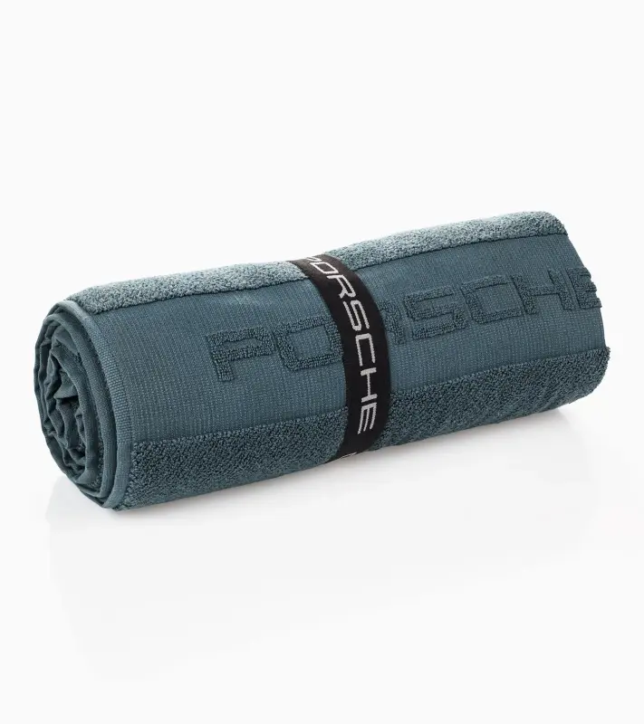 PORSCHE DESIGN Gym towel Osuška ručník 70x140 cm šedomodrá