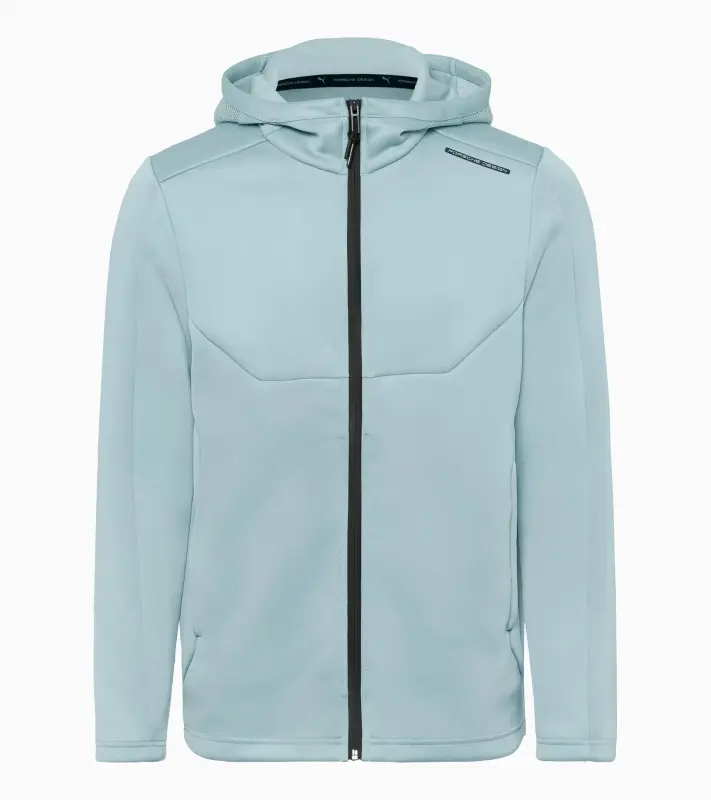 PORSCHE DESIGN Hooded sweat jacket Mikina s kapucí mentolová zelená