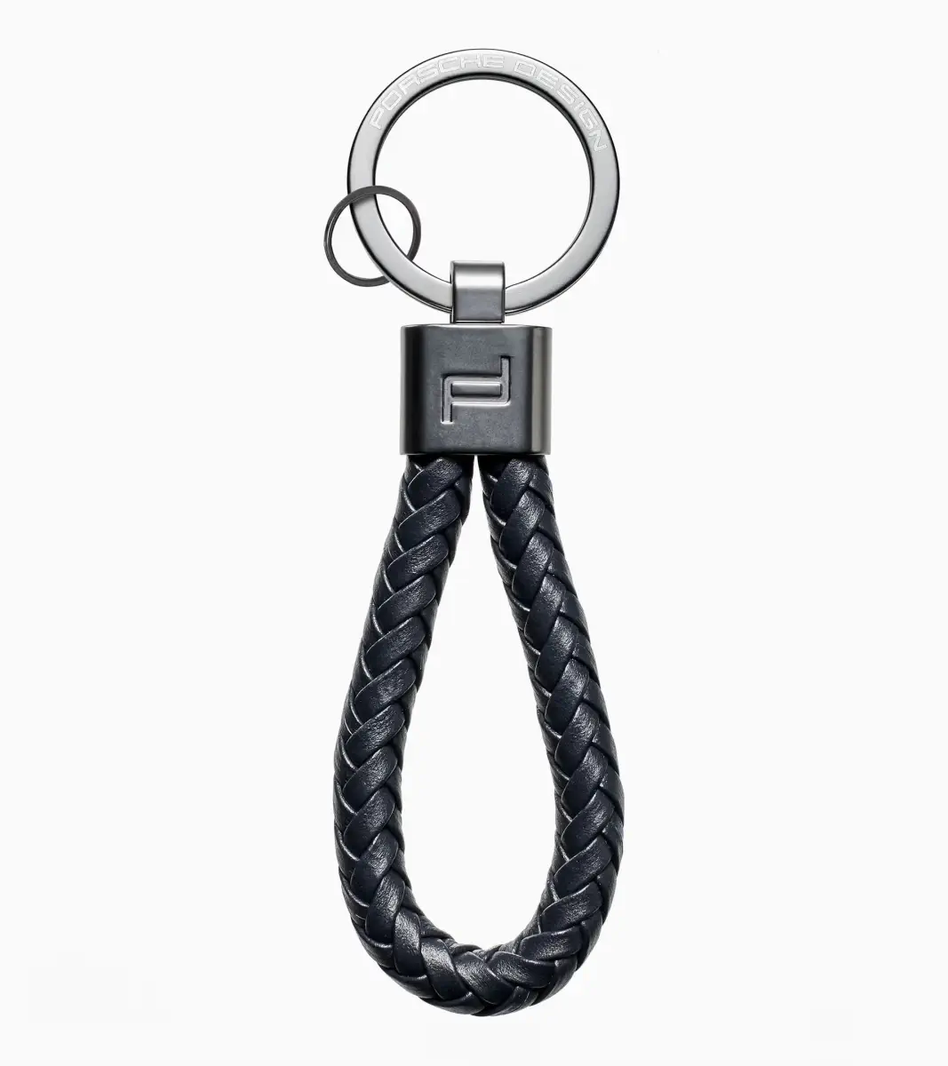 Porsche Design Keyring Leather Cord klíčenka s koženým řemínkem tmavě modrá