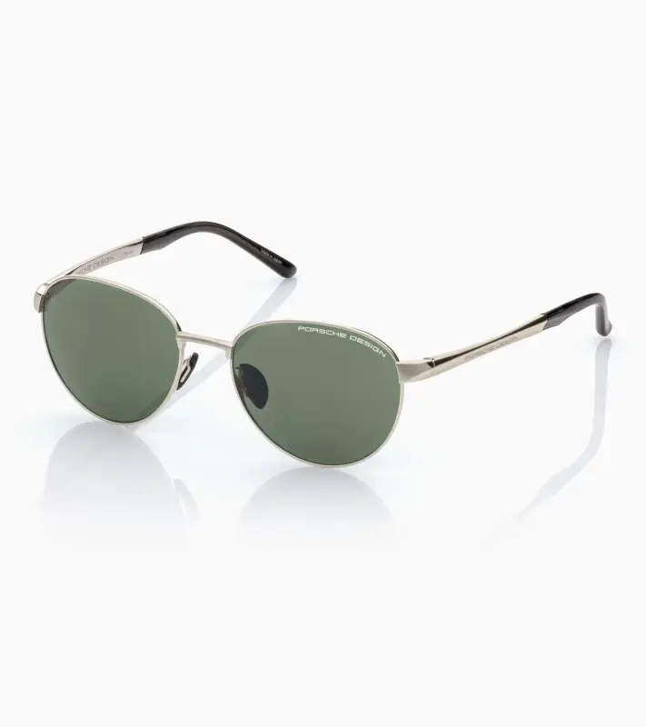 PORSCHE DESIGN Sunglasses P´8985 Sluneční brýle z titanu černopalladiové se zelenými skly