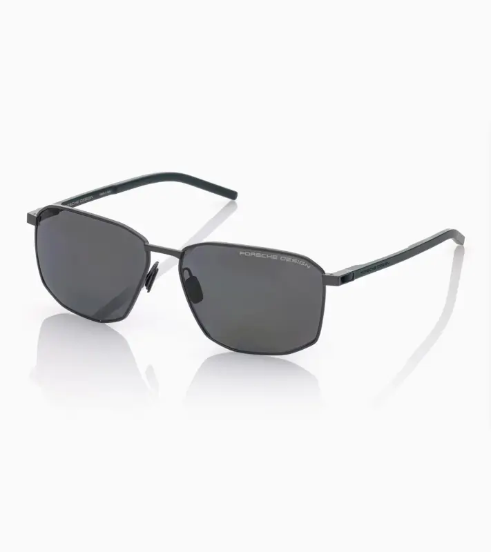 PORSCHE DESIGN Sunglasses P´8989 Sluneční brýle šedozelené s šedými polarizovanými skly