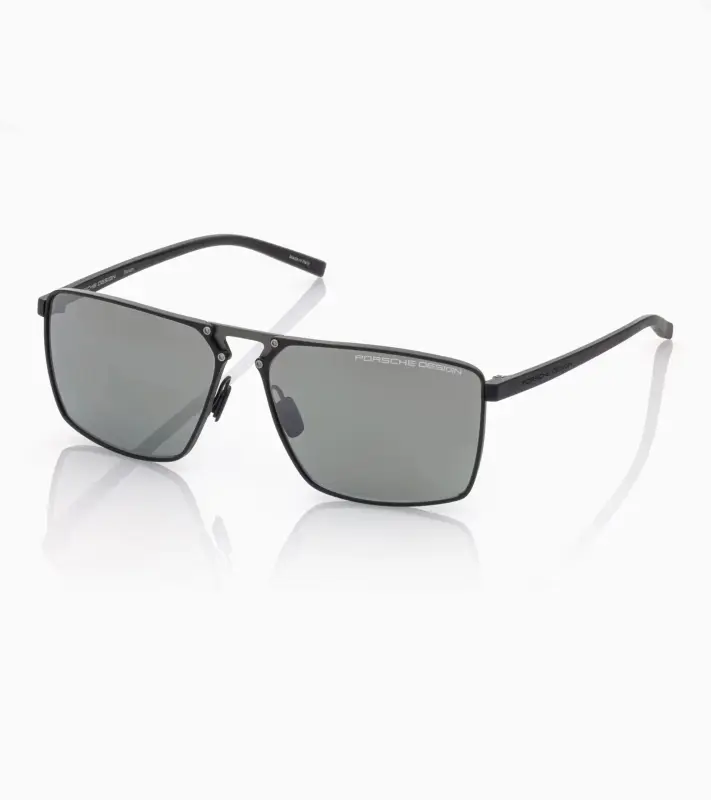 PORSCHE DESIGN Sunglasses P´8993 Sluneční brýle z titanu černé se skly v šedém gradientu