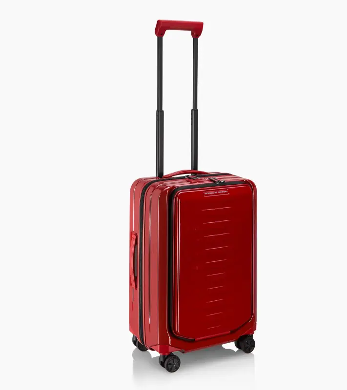 PORSCHE DESIGN Roadster Hardcase Business Trolley S Zavazadlo kufr cestovní manažerský skořepinový karmínově červený USB TSA