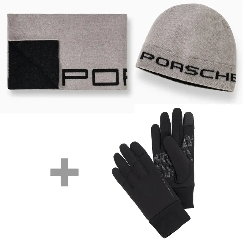 PORSCHE DESIGN šála + čepice + rukavice ZDARMA