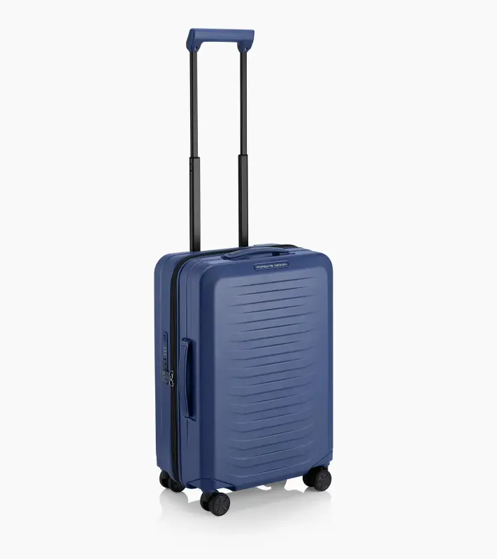PORSCHE DESIGN Roadster Hardcase Trolley S Kufr lehké kabinové skořepinové zavazadlo modré matné USB TSA