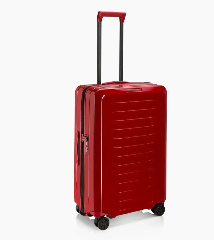 PORSCHE DESIGN Roadster Hardcase Trolley M Kufr cestovní zavazadlo lehké skořepinové TSA červené lesklé