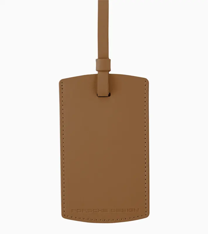PORSCHE DESIGN Leather Luggage Tag Roadster Trolley Visačka kožená na zavazadla pro barevnou personalizaci