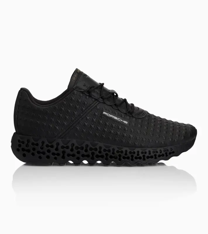 PORSCHE DESIGN Xetic V Pepita Sneakers Obuv volnočasová sportovní kožená odlehčená černá