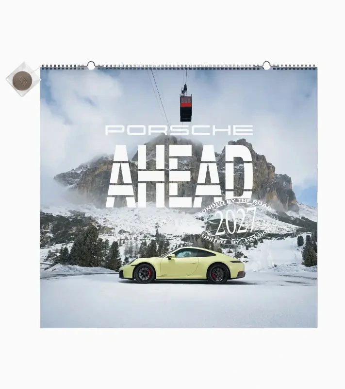 PORSCHE Calendar 2027 “Bonded By The Road. United By Passion” Kalendář nástěnný 2027