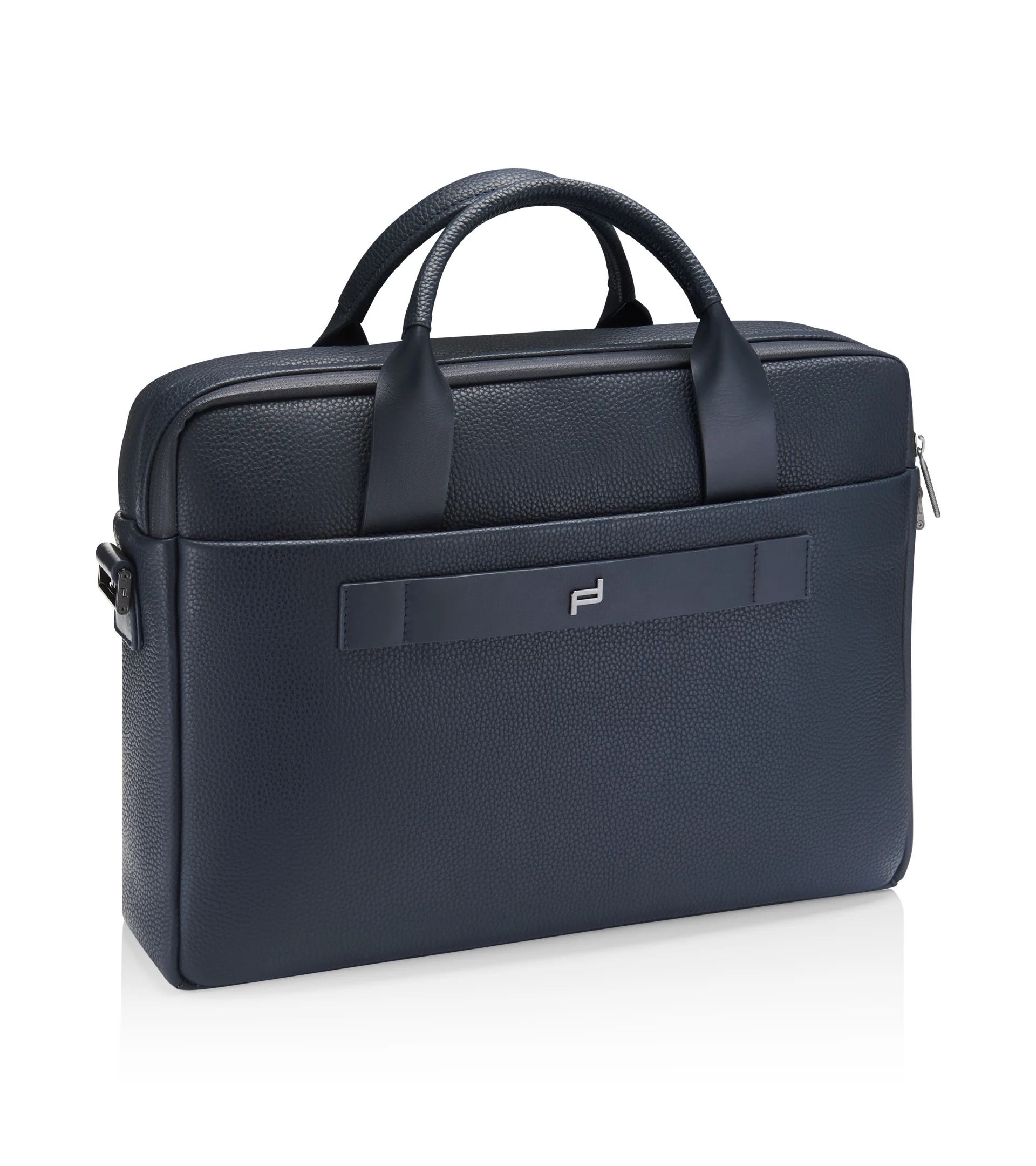 Porsche Design Cervo 2.1 BriefBag MHZ Taška manažerská kožená dark blue tmavě modrá