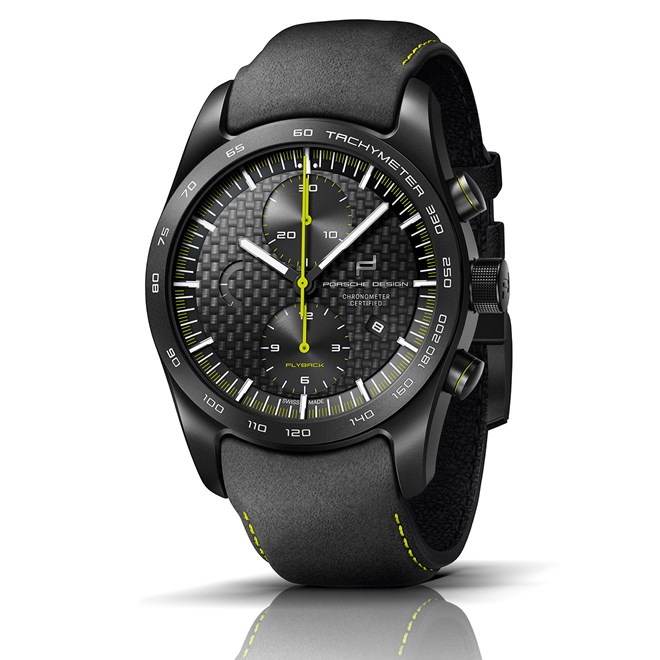 Porsche Design CHRONOTIMER SERIES 1 FLYBACK černá zelená titanium černá green
