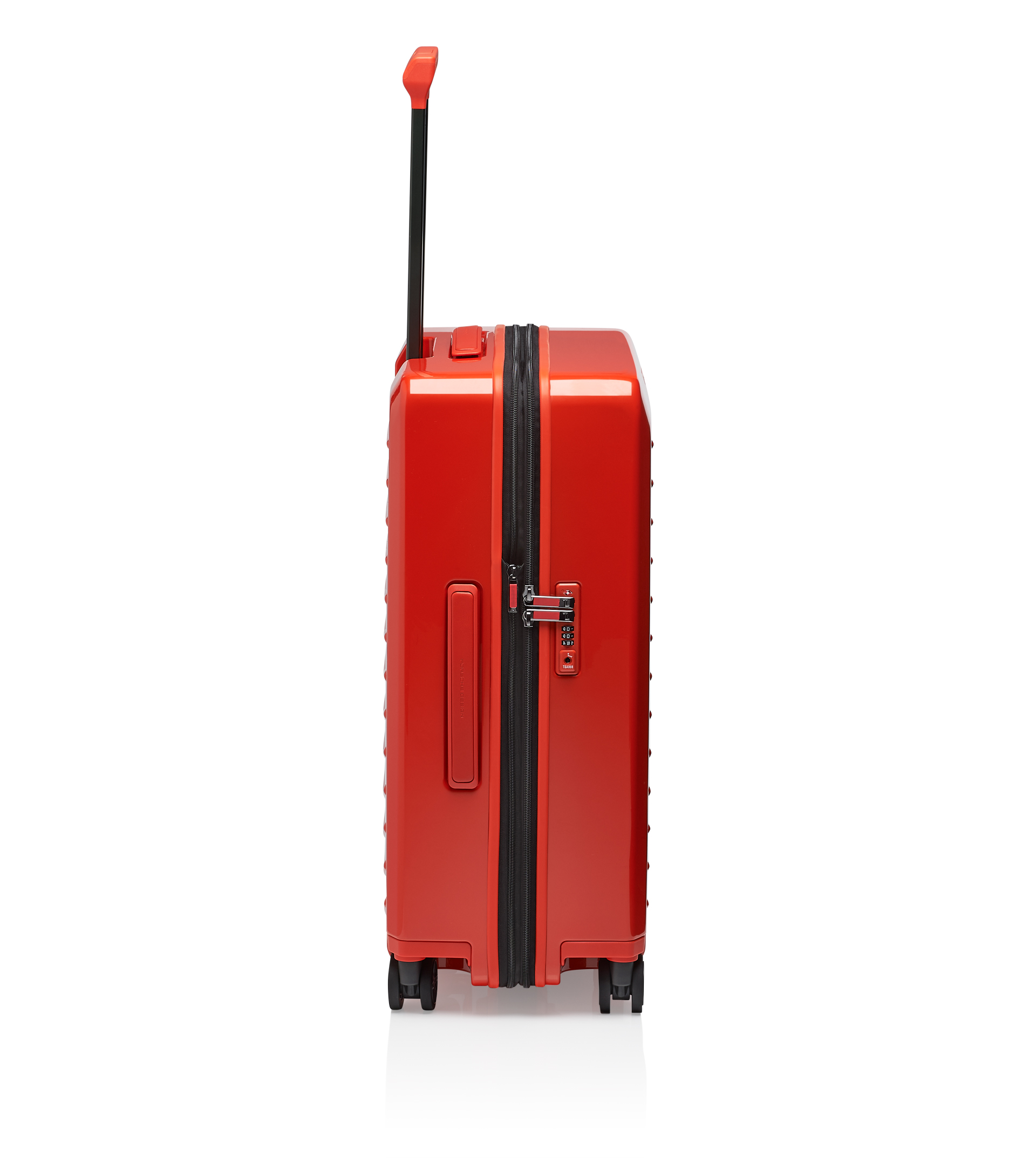 PORSCHE DESIGN Roadster Hardcase 4W Trolley M Cestovní zavazadlo kufr skořepinový velikost M lávově červený TSA